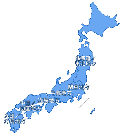 日本地図