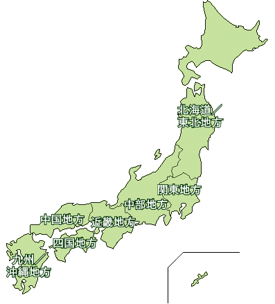 日本地図