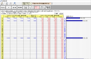 点数アップまでの必要数値（金額）表示