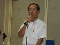 社団法人 福井県建設業連合会 業務課長　早水一男様