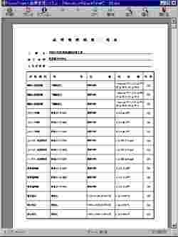 品質管理の結果の一覧表を表示することが出来ます